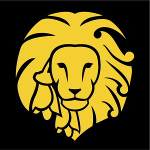 stylized lion